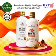 Rainforest Herbs MCT OIL 500ml & Rainforest Herbs C8 Intelligen MCT Oil 500ml