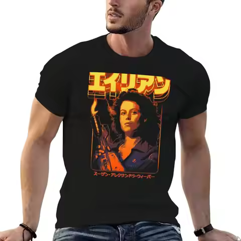 Alien: Ellen Ripley T-Shirt Plus Size Simple Casual Top