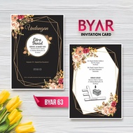 Byar 63 Blank Invitations | Invitation | Free File Settings