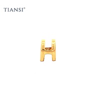 TIANSI 916(22K) GOLD H CHARM | Charm Huruf H Emas 916 Bajet
