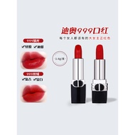 Dior Dior Bright Blue Gold Lipstick 999 Velvet Lipstick Mini Portable Not Easy to Fade