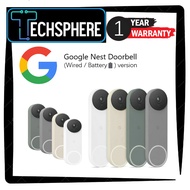 (LOWEST PRICE, READY STOCK) Google Nest Doorbell - BATTERY / WIRED VERSION