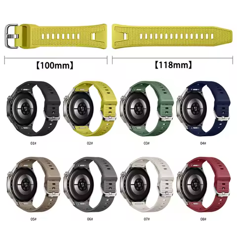 Original 1:1 Strap For HUAWEI Watch GT 6 Pro 46mm Silicone Sport 22mm Watch Band Correa Bracelet HUA