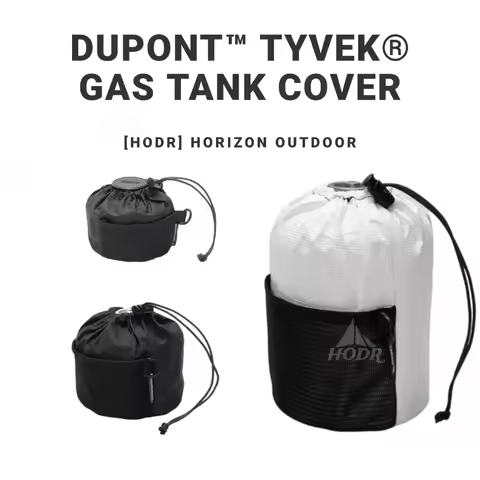 Ultralight Gas Tank Cover Tyvek Pouch DuPont Waterproof Gas Canister Storage Bag Lightweight for 100