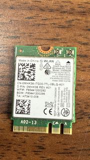 Intel Dual Band Wireless-AC 3165 WiFi 無線網卡 藍芽 4.2