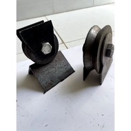 V groove wheels, gate wheels, iron door wheels, 6cm diameter sliding door wheels, iron wheels, V gro