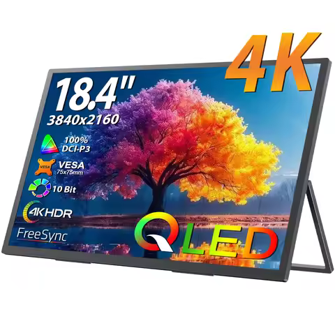 UPERFECT 18.4 inch 4K QLED Portable Monitor Gaming Computer Display Ultra-Slim Extend Screen For PS5