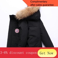 ! Down Jacket 2020Winter New down Jacket Men's White Duck down Hooded Trend Coat Thick Fur Collar Top