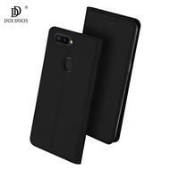 DUX DUCIS Luxury Flip Holster For Coque OPPO R11s Plus Case 6.43 inch Leather Skin Book Cover For OP