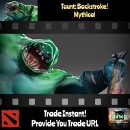 Dota2 Tidehunter (Tide) Taunt: Backstroke Mythical
