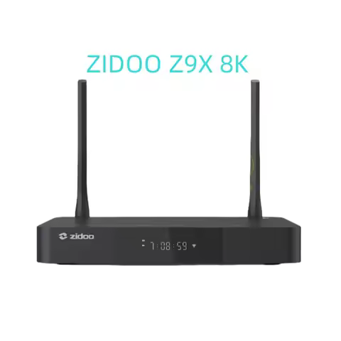 ZIDOO Z9X 8K HDR Media Player, Amlogic S928X-K Processor 6G+64G, VPU Video Engine&VS10 Image Engine,