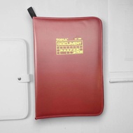MERAH TOPLA Dk 888 - Waterproof Document Folder, File Storage, Diploma Folder -20/ 40 sheets - red, 