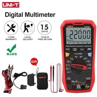 IR2O UNI-T UT61E+ UT61D+ UT61B+ Professional Digital Multimeters 1000V Voltmeter Capacitor Tester Tr