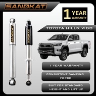 SANDKAT Toyota Hilux Revo Nitrogas Shock Absorber Front Rear Set Gun125 Gun126