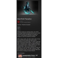 Dota 2 Phantom Assassin (PA) Manifold Paradox “Fully Unlocked Arcana” “Style 1 2 3”