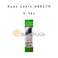 V-Tec Poster Acrylic Oil Watercolor Painting Brush A0017H - Watercolor Acrylic Paint Brush 1 Set Con