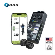 FOBO Bike 2 Wireless Bluetooth TPMS for Motorcycles - Black