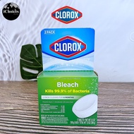 Clorox _ Bleach and Blue Toilet Tablets Leaves Bowl Sanitary Rain Clean 2 or 4 Pack ผลิตภัณฑ์ทำความส