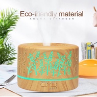 Office Purification Desktop Wholesale Household Hollow Lavender Wood Grain 500ml Manufacturer Aroma 
