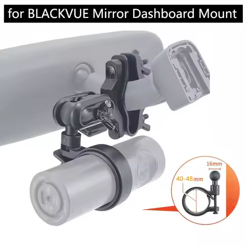 for BLACKVUE Mirror Dashboard Mount for BLACKVUE ELITE 8-2CH / DR970X-2CH Plus / DR970x 2CH LTE / DR