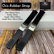 ORIS Rubber Strap TT Diver Rubber Strap 24mm/10mm