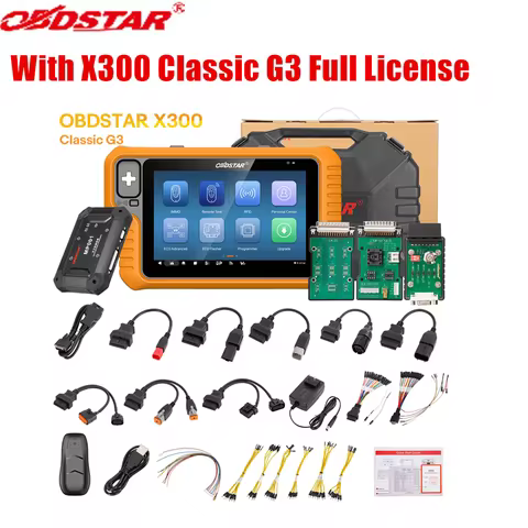 OBDSTAR X300 Classic G3 A1+A2 Key Programmer with Built-in CAN FD DoIP With Full License