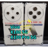 Shockproof Clear Case For Camera Cover For​ Vivo X100 Pro 5G Y100 5G V30E 5G V40 5G X200 Mini 5G X20