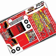 stiker truk oleng trending topic 30 cm