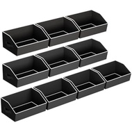 Homsorout Wardrobe Storage Box 6 Pieces Pack-Large Wardrobe Rack Storage Box with Handle, Cloth Trap