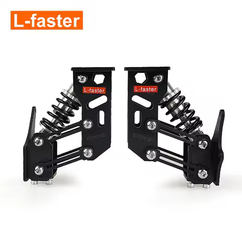 L-faster 2 PCS Customized Spring Shock Absorption Suspension Bracket For Single Axle Electric Hub Wh