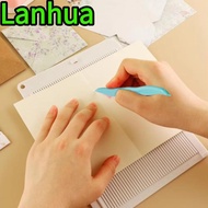 LANHUA Craft Paper Cutter, Plastic with Measuring Grid Paper Trimmer Scoring Board, DIY Gift Box Let