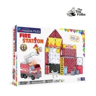 Magna-Tiles Fire Station
