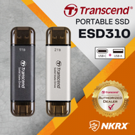 Transcend - ESD310C 2TB USB 3.2 Gen 2 行動固態硬碟 外置儲存裝置 黑 香港行貨5年保養