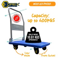 OREX HAND TRUCK TROLLEY WITH PU CASTER ,150KG