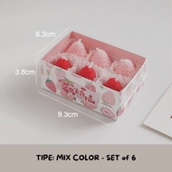 Strawberry Gift Set Scented Candle Lilin Dekorasi Bunga Lilin Aromaterapi Souvenir Aromatherapy Wang