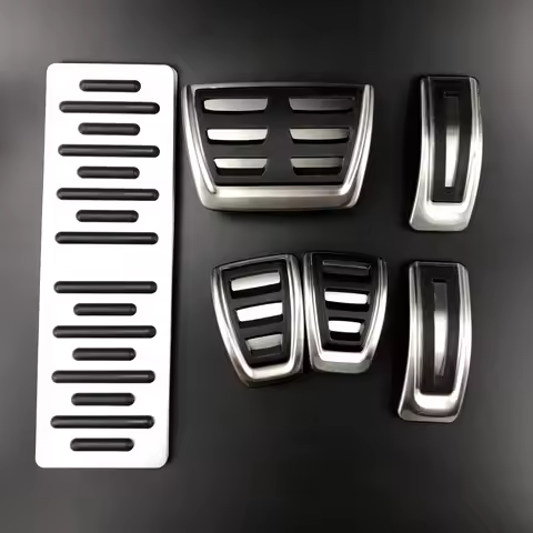 Car Gas Brake Footrest Pedals For Audi A4 S4 A5 S5 8T Q2 Q3 Q5 SQ5 A6 C7 A7 S7 S6 4G A8 S8 4H Q7 Q8 