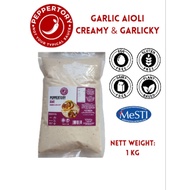 PEPPERTORY GARLIC SAUCE (AIOLI) 1KG