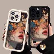 Women artistic case Samsung A55 5G A35 5G A25 5G A53 A54 A73 A52s A15 Samsung S24 Ultra S24 S23 Ultr