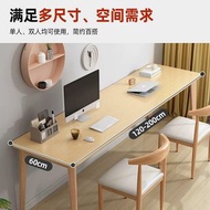 白色實木雙人書枱