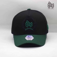 TOPI BASEBALL VISOR PENDEK BLACK GREEN