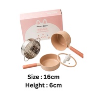 Assorted Pan Wok Mini Sautepan Pan Wok 24cm Cookware / Container /Streamer Lid