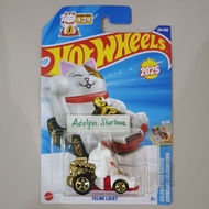 HOTWHEELS Hot wheels hot wheels feline felline lucky Celebrity racer coureurs Celebration 2025 manek