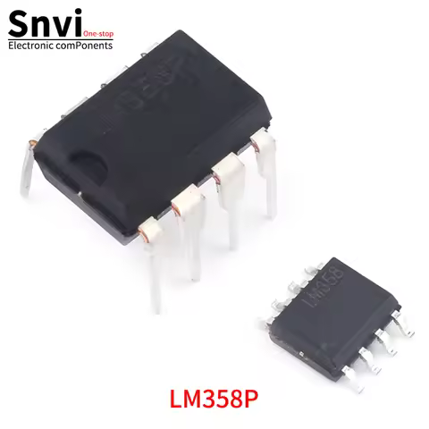 Snvi 10pcs LM358 LM358N LM358P DIP8 SOP-8 integrated circuits