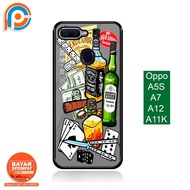 Case Oppo A5S / A7 / A11K / A12 - Paris Case [ Botol / Keren ] Case hp Oppo A5s - Kesing hp Oppo A7 - Casing hp Oppo A11K - Pelindung hp Oppo A12 - Mika hp - Silikon hp - Case Handphone - Sarung hp - Softcase Glass - Cesing hp Keren - Gantungan 2