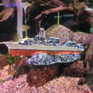 Aquarium decoration pear ship / sunken ship ship ship
