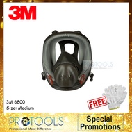 3M 6800 Reusable Full Facepiece Respirator Medium Size [Respirator Only Not Including Cartridge/ Fil