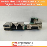 Dell Inspiron 640m XPS M140 USB port LAN Board 48.4E202.011