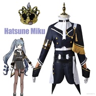 Csp Hatsune Miku ชุดคอสเพลย์ ชุดยูนิฟอร์ม เสื้อแขนยาว กระโปรง สําหรับปาร์ตี้ฮาโลวีน