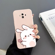 Tpu the Flower Bunny for Huawei Mate 10 Huawei Mate 10 PRO Huawei Mate 20 Huawei Mate 20 PRO Huawei Mate 20X 5g Huawei Y7 2019 straight edge mobile phone case