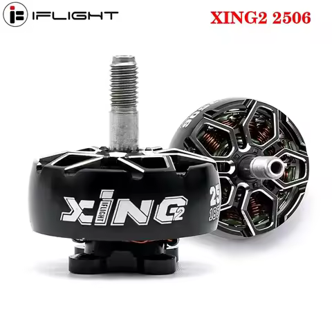 IFlight XING2 2506 1500KV/1850KV Brushless Motor W/5mm Titanium Alloy Shaft Compatible 5-6inch Prope